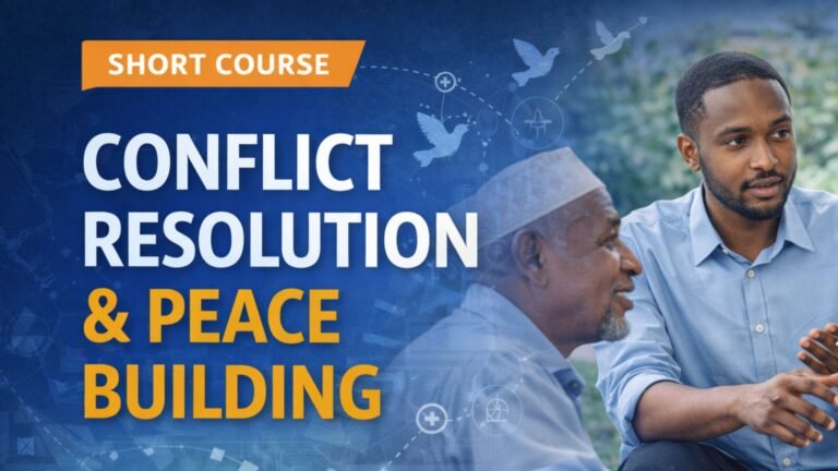 Conflict Resolution & Peace Building